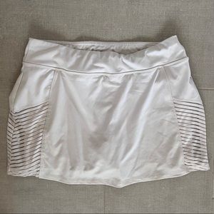 White Spalding Golf Skort Sz L
